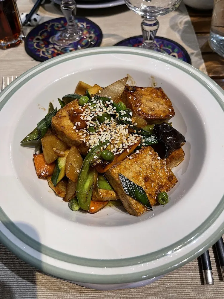 Carré de Tofu À la Familiale